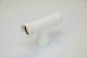 Picture of ALIXO T-STÜCK HARTES ABFLUSSROHR Ø 20 MM ,  alte Kode : RDP20-T, Art.Nr. :ALX-2154-010