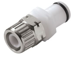 Picture of CPC Kupplungen 10mm PTF Non-Valved In-Line Acetal Coupling Insert- 25 Stk,  Art.Nr. : PLC200M10