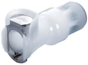 Picture of CPC Kupplungen 1/4 JG Valved In-Line Acetal Coupling Body- 25 Stk,  Art.Nr. : PLCD14004