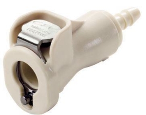 Picture of CPC Kupplungen 1/8 Hose Barb Valved In-Line Polypropylene Coupling Body- 25 Stk,  Art.Nr. : PMCD170212