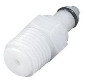 Picture of CPC Kupplungen 1/8 NPT Valved Acetal Coupling Insert- 25 Stk,  Art.Nr. : PMCD2402