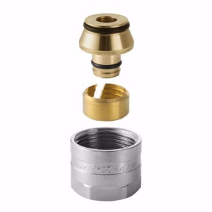 Picture of Geberit PushFit Verschraubung zu Eurokonus 16 mm-G3/4" IG, Art.Nr. : 650.534.22.2