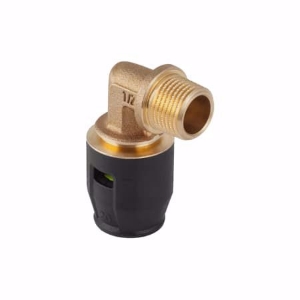 Picture of Geberit PushFit Übergangsbogen 90° mit AG 25 mm-R3/4" AG, Art.Nr. : 652.242.00.1