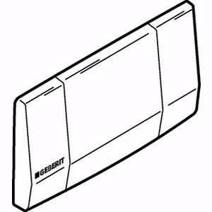 Picture of Geberit Highline Abdeckplatte vorne edelstahl matt, Art.Nr. : 115.151.00.1