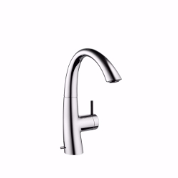 Picture of KWC ZOE Waschtisch chromeline A 150 Hebelmischer Schwenkauslauf 90° Neoperl Caché OptimalSpace, chromeline, mit Ablaufventil, flex-PEX 3/8", Energie-Etikette A, Art.Nr. : 12.208.131.000FL