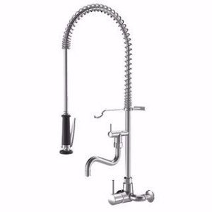 Picture of KWC GASTRO Geschirrbr.Wand A200, chromeline,m.Auslauf,ohneRaccord, Art.Nr. :  24.502.164.000OR