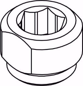 Bild von IMI Hydronic Engineering Handgriff zum Einstellen orange, Art.Nr.: 52 164-950