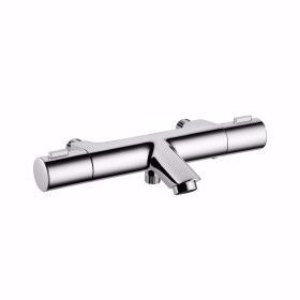 Picture of KWC Wanne chromeline AD 153 Thermostat Mischer fit Auslauf fest Neoperl® Cascade®, chromeline, ohne Brausegarrnitur,mit smartControl, AD153, Art.Nr. : 26.009.413.000OG