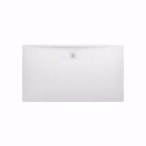 Picture of Laufen PRO - Duschwanne, aus Verbundwerkstoff Marbond, superflach, rechteckig, Ablauf an langer Seite, 1600 x 900 x 32,  078, anthrazit matt , Art.Nr. : H2119500780001