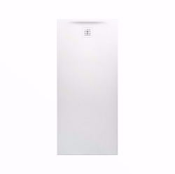Bild von Laufen PRO - Duschwanne, aus Verbundwerkstoff Marbond, superflach, rechteckig, Ablauf an kurzer Seite, 1800 x 800 x 46,  078, anthrazit matt , Art.Nr. : H2119590780001