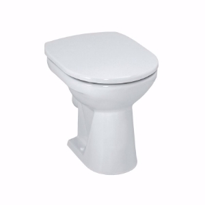 Picture of Laufen PRO - Stand-WC, Tiefspüler, mit Spülrand, Abgang waagerecht, 470 x 360 x 400,  000, weiss , Art.Nr. : H8219560000001