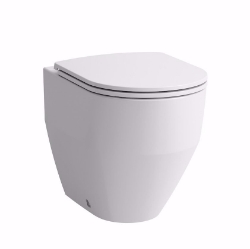 Picture of Laufen PRO - Stand-WC, Tiefspüler, mit Spülrand, Abgang waagerecht/senkrecht, 530 x 360 x 430,  000, weiss , Art.Nr. : H8229520000001