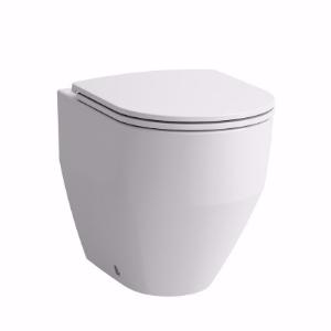 Picture of Laufen PRO - Stand-WC, Tiefspüler, mit Spülrand, Abgang waagerecht/senkrecht, 530 x 360 x 430,  000, weiss , Art.Nr. : H8229520000001