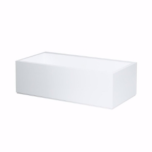 Picture of Laufen KARTELL BY LAUFEN - Freistehende Badewanne, aus Mineralgusswerkstoff Sentec, mit Armaturenbank in Längsrichtung links, mit Überlaufspalt, mit Hubsystem, 1700 x 860 x 540, mit Sensor-St für beleuchtetem Ueberlaufspalt  000, weiss, Art.Nr. : H2243320006161