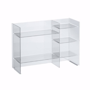 Picture of Laufen KARTELL BY LAUFEN - Regal 'Sound-rack', Kunststoff, 810 x 610 x 325,   084, kristallklar  , Art.Nr. : H3893310840001