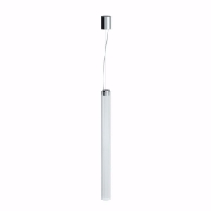 Picture of Laufen KARTELL BY LAUFEN - Hängeleuchte 'Rifly', 900 mm, Kunststoff, Halter verchromt, 1015 x 130 x 130,   087, hellgrau    , Art.Nr. : H3893350870001