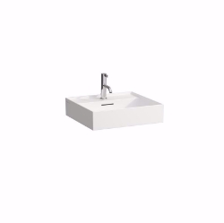 Picture of Laufen KARTELL BY LAUFEN - Waschtisch K'BYLAUFEN 50X46 GR MATT, 500 x 460 x 145, ohne Hahnloch 759, grau matt, Art.Nr. : H8103327591091