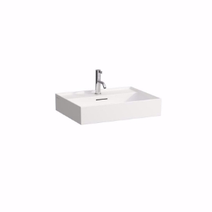 Picture of Laufen KARTELL BY LAUFEN - Waschtisch K'BYLAUFEN 60X46 GR MATT, 600 x 460 x 145, 1 Hahnloch 759, grau matt, Art.Nr. : H8103337591041