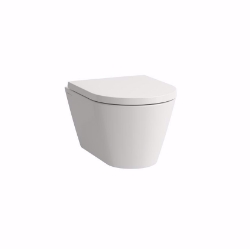 Picture of Laufen KARTELL BY LAUFEN - Wand-WC 'compact', Tiefspüler, spülrandlos, 490 x 370 x 355, 400, LCC-weiss, Art.Nr. : H8203334000001