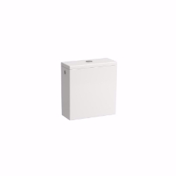 Picture of Laufen KARTELL BY LAUFEN - Spülkasten, Wasseranschluss seitlich (links oder rechts), 380 x 160 x 395, Wasseranschluss seitlich links oder rechts 757, weiss matt, Art.Nr. : H8293327578721