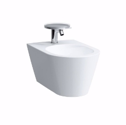Picture of Laufen KARTELL BY LAUFEN - Wand-Bidet K'BYLAUFEN 55X37 GR MATT, 545 x 370 x 290, 1 Hahnloch 759, grau matt, Art.Nr. : H8303317593021