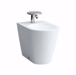 Picture of Laufen KARTELL BY LAUFEN - Standbidet K'BYLAUFEN 56X37 LCC WS, 545 x 370 x 430, 1 Hahnloch 400, LCC-weiss, Art.Nr. : H8323314003021