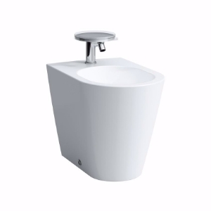 Picture of Laufen KARTELL BY LAUFEN - Standbidet K'BYLAUFEN 56X37 LCC WS, 545 x 370 x 430, 1 Hahnloch 400, LCC-weiss, Art.Nr. : H8323314003021