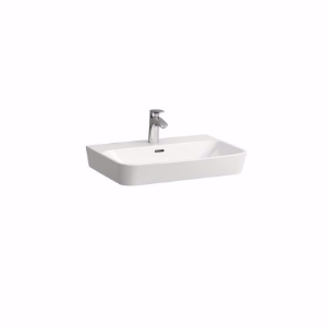 Picture of Laufen MODERNA R - Aufsatz-Waschtisch, 000 weiss, 1 Hahnloch/ohne Überlauf, 625 x 470 x 170, Art.Nr. : H8165450001111