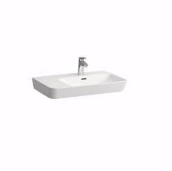 Picture of Laufen MODERNA R - Waschtisch unterbaufähig, Abstellfläche links, 000 weiss, 1 Hahnloch/ohne Überlauf, 787 x 200 x 496, Art.Nr. : H8175410001111