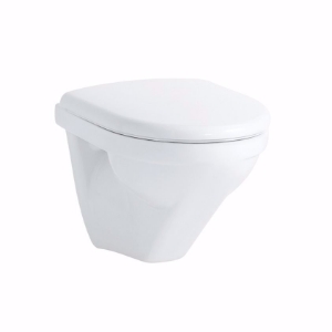 Picture of Laufen MODERNA R - Wand-WC 'rimless/compact', Tiefspüler, ohne Spülrand, 757 weiss matt, 490 x 360 x 345, Art.Nr. : H8205447570001
