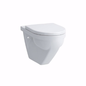 Picture of Laufen MODERNA R - Wand-WC 'rimless/comfort', Tiefspüler, ohne Spülrand, 000 weiss, 560 x 360 x 410, Art.Nr. : H8215460000001