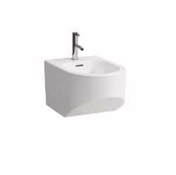 Picture of Laufen SONAR - Wand-Bidet SONAR 53X37 WEISS, 000 weiss, 1 Hahnloch, 540 x 370 x 300, Art.Nr. : H8303410003021