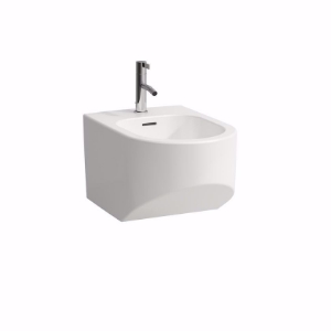 Picture of Laufen SONAR - Wand-Bidet SONAR 53X37 WEISS, 000 weiss, 1 Hahnloch, 540 x 370 x 300, Art.Nr. : H8303410003021