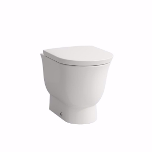 Picture of Laufen THE NEW CLASSIC - Stand-WC, Tiefspüler, spülrandlos, Abgang waagerecht oder senkrecht, 000 weiss, 530 x 370 x 430, Art.Nr. : H8238510000001