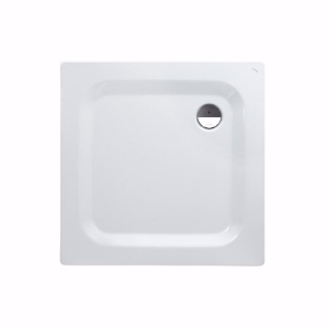 Picture of Laufen PLATINA - Duschwanne, quadratisch, Stahl emailliert (3,5 mm), extraflach (25 mm), 000 weiss, mit Schallschutz, 1000 x 1000 x 25, Art.Nr. : H2150040000411