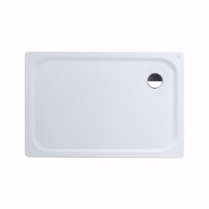 Picture of Laufen PLATINA - Duschwanne, rechteckig, Stahl emailliert (3,5 mm), extraflach (25 mm), 000 weiss, mit Schallschutz, 1200 x 800 x 25, Art.Nr. : H2150050000411