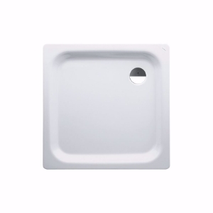 Picture of Laufen PLATINA - Duschwanne, quadratisch, Stahl emailliert (3,5 mm), flach (65 mm), 000 weiss, mit Schallschutz, 1080 x 1080 x 100, Art.Nr. : H2150120000411