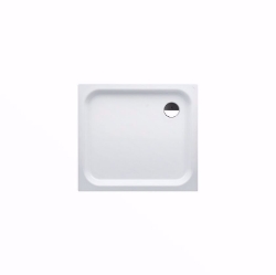 Picture of Laufen PLATINA - Duschwanne, rechteckig, Stahl emailliert (3,5 mm), flach (65 mm), 000 weiss, mit Schallschutz, 1000 x 900 x 65, Art.Nr. : H2150310000411