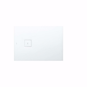 Picture of Laufen SOLUTIONS - Duschwanne, aus Verbundwerkstoff Marbond, rechteckig, Ablauf Seite, 000 weiss, 1000 x 700 x 38, Art.Nr. : H2134410000001