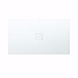Picture of Laufen SOLUTIONS - Duschwanne, aus Verbundwerkstoff Marbond, rechteckig, Ablauf Mitte, 000 weiss, 1400 x 800 x 38, Art.Nr. : H2134440000001