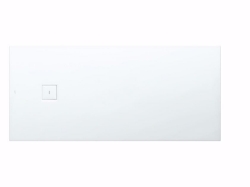 Picture of Laufen SOLUTIONS - Duschwanne, aus Verbundwerkstoff Marbond, rechteckig, Ablauf Seite, 000 weiss, 2000 x 900 x 44, Art.Nr. : H2144440000001