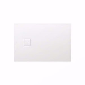 Picture of Laufen SOLUTIONS - Duschwanne, aus Verbundwerkstoff Marbond, superflach, rechteckig, auch für flächenbündigen Einbau geeignet, 000 weiss, 1300 x 900 x 40, Art.Nr. : H2154410000001