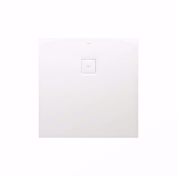 Picture of Laufen SOLUTIONS - Duschwanne, aus Verbundwerkstoff Marbond, superflach, quadratisch, auch für flächenbündigen Einbau geeignet, 000 weiss, 1000 x 1000 x 40, Art.Nr. : H2164410000001