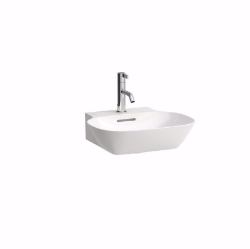 Picture of Laufen INO - Handwaschbecken INO 45X41 WS MATT, 757 weiss matt, 1 Hahnloch, 450 x 410 x 120, Art.Nr. : H8153017571041