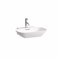 Picture of Laufen INO - Aufsatz-Waschtisch, 757 weiss matt, ohne Hahnloch, 560 x 450 x 120, Art.Nr. : H8163027571091