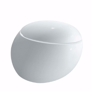 Picture of Laufen ALESSI ONE - Wand-WC 'rimless', Tiefspüler, ohne Spülrand, 400 LCC-weiss, 585 x 390 x 400, Art.Nr. : H8209714000001
