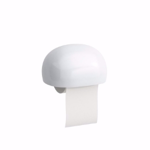 Picture of Laufen ALESSI ONE - Keramischer Papierrollenhalter für Klebemontage, 000 weiss, für Klebemontage, 185 x 150 x 110, Art.Nr. : H8709700008991