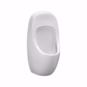 Picture of Laufen TAMARO - Absauge-Urinal, Zulauf innen waagerecht, mit elektronischer Urinalsteuerung, Batteriebetrieb, 000 weiss, 390 x 365 x 770, Art.Nr. : H8411230000001