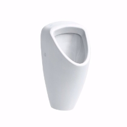 Picture of Laufen CAPRINO - Absauge-Urinal, Wasserzulauf innen, mit elektronischer Steuerung, Batteriebetrieb (6V), vandalensicher, 000 weiss, 320 x 350 x 645, Art.Nr. : H8420660000001