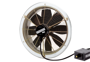 Picture of Maico Axial-Wandventilator DZS 20/2 B Ex e Axial-Wandventilator mit Stahlwandring, DN200, Drehstrom, explosionsgeschützt, Art.Nr. : 0094.0117